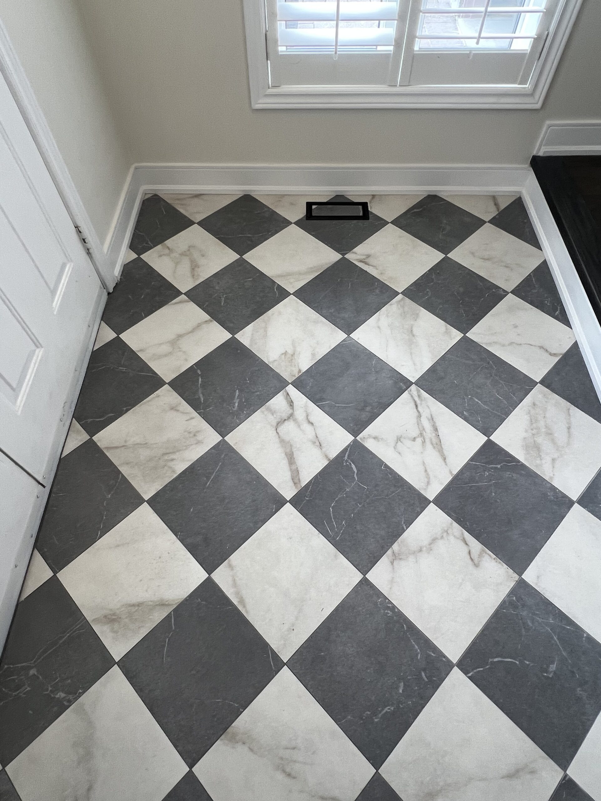 check board tile