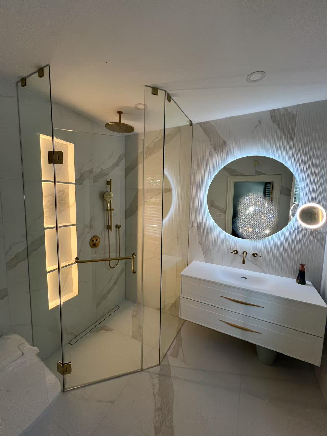 curbless shower