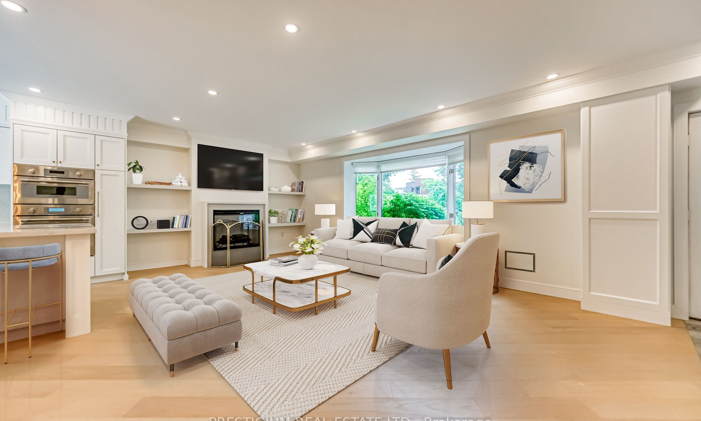 cozy family room