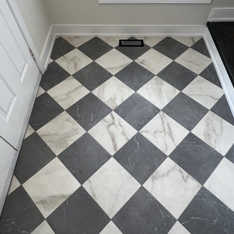 check board tile