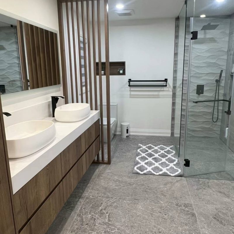 wood slot decorative wall