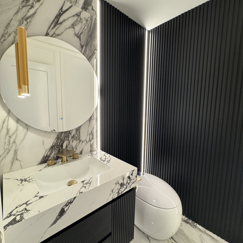 powder room remodel